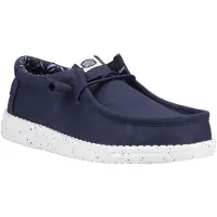HeyDude Slip ons Wally Canvas hommes - Bleu - 43