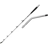 Penn Ally Ii Electric Deep Drop Swivel Top Trolling Rod Argenté 1.80 m / 40-80 Lbs