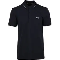 BOSS T-Shirt 'Paule 4' bleu nuit / blanc