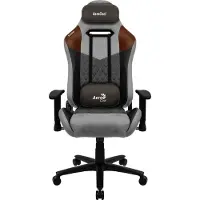 Aerocool DUKE AeroSuede Universal gaming chair Black Brown Grey