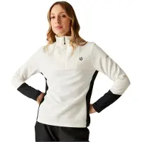 Dare 2b Iced Core Stretch Half Zip Sweatshirt Blanc 38 Femme