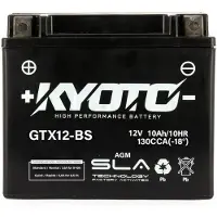 Kyoto Batterie Sla Pour Moto Triumph 1200 Bonneville T120 2016 À 2022 Ytx12-Bs Sla / 12v 10ah Neuf