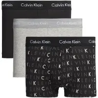 Calvin Klein Low Rise Boxers 3 Units Noir,Gris XL Homme