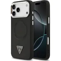 GUESS Triangle Logo Magsafe Iphone 17 Pro Max Phone Case Noir