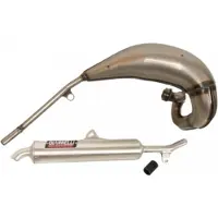 Giannelli Pot D Échappement Pour Moto Yamaha 125 Dtr 1993 À 2003 54501 / 54502 / 4bl / 3mb Neuf