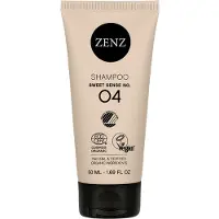 Zenz Organic Sweet Sense No. 04 shampoing hydratant pour le volume des cheveux 50 ml