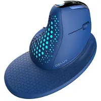 Delux M618XSD mouse Office Right-hand RF Wireless + Bluetooth Optical 4000 DPI