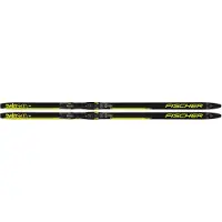 Fischer Twin Skin Pro Mounted Junior Nordic Skis Pack Doré 167 Enfants