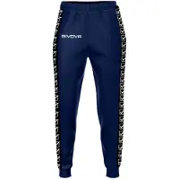 Givova Terry Band Tracksuit Pants Bleu S