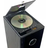 Inovalley Tour de son Blacktower+ avec lecteur CD, Bluetooth, FM et USB, 100W + télécommande