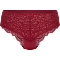 Hunkemoller Culotte 'Marine' rouge carmin