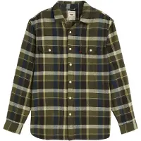 Levi's Jackson Worker Long Sleeve Shirt Vert XL Homme