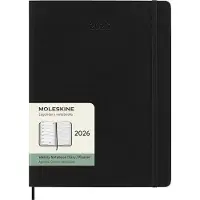 Moleskine 8056999275266 Buchkalender Wochenkalender 2026 schwarz