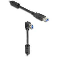 DeLOCK Câble USB 5 Gbps Connecteur Type-A vers Connecteur Type-B 90 c