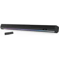 Inovalley Barre de son lumineuse - - BS11 - 60 W - LED - Bluetooth V5.0 - HDMI - USB 2.0 - micro SD - FM - Batterie 2400 mAh