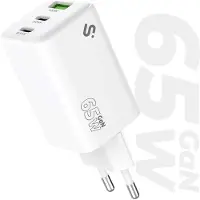 Subblim Gan Chargeur mural Usb-a et Usb-c 65w One Size