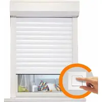 Big Buy Cooking Store de fenêtre, BigBuy, PVC, 140x120 cm, blanc