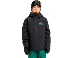 Quiksilver Mission Jacket Noir 8 Years Garçon