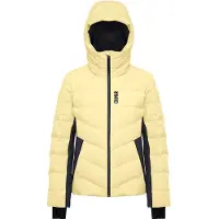 Colmar - Veste de ski chaude et imperméable - Ladies Ski Down Jacket Vanilla Black pour Femme en Softshell - Taille 40 FR - Jaune