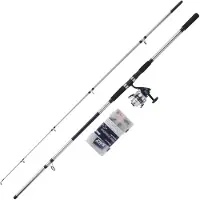 Shakespeare Ensemble Salt Pier Pounder, canne et moulinet de pêche, combo, ensemble spinning