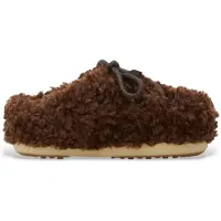 Moon Boot pour femme. 80D1470080 Sabots Evx Curly marron (39/40), Plat, Aucun, Casuel