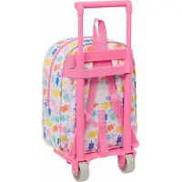 Safta Peppa Pig Mini 6l 22x27x10 Cm Wheeled Backpack Rose Enfants