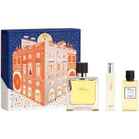 Hermès Paris Coffret cadeau Hermes Terre D'Hermes Pure Parfum 75 ml, gel douche 40 ml et miniature Pure Parfum 15 ml - 75 ml