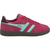 Gola Chaussures de sport Viper pour femmes, avec semelles intérieures amovibles, à lacets, de couleur rose, pour un usage décontracté