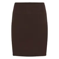 Kaffe Jupe 'Penny' brun foncé