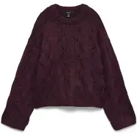 Vero Moda Pull VMNEWLINA  femmes - Rouge - EU XS