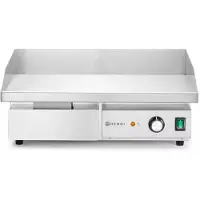 Hendi Plaque de cuisson plate, , gamme économique, 220-240 V/3000 W, 550 x 430 x (H) 240 mm