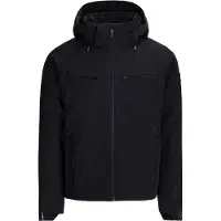 Spyder - Veste de ski imperméable et chaude en Primaloft - Monterosa Jacket Black pour Homme - Taille L - Noir