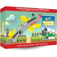 Games Switch 2 Chicken Range Game-(code In Box) With Rifle Bundle Multicolore PAL