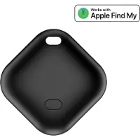Setty locator FindMy square TFO TAG 02 black + etui (Apple Find My), Traceur, Noir