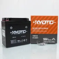 Kyoto Batterie Sla Pour Scooter Piaggio 125 Vespa Et4 1996 À 2005 Y9b-B / 12v 9ah Neuf