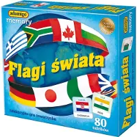 Sonstige Verlage ADAMIGO Drapeaux Jeu de mémoire Adamigo 07332