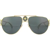 Versace Unisexe, Lunettes de soleil, Lunettes de soleil unisexe adulte multicolore