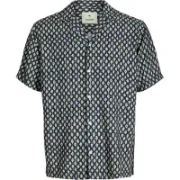 Jack & Jones Chemise 'JPRBLulincoln' camel / bleu nuit