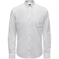Only & Sons Chemise 'Alvaro' blanc