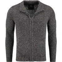 Key Largo Vestes en maille 'Will' beige / gris chiné