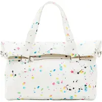 Desigual Sacs à main 'Loverty 2.0' bleu clair / jaune / vert / blanc