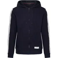 Tommy Hilfiger Underwear Veste de survêtement bleu foncé / blanc