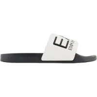 Emporio Armani Water Sports Visibility Slides Blanc EU 38