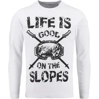 Key Largo T-Shirt 'Slopes' noir / blanc