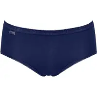 Sloggi Slip 'Basic+ Midi' bleu / bleu clair / blanc