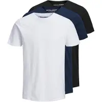 Jack & Jones T-Shirt bleu nuit / noir / blanc
