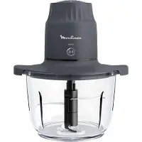 Moulinex Choppeo DJ602110 hachoir électrique 1 L 500 W Noir et Transparent