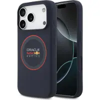 Red Bull Silicone Red Ring Magsafe Iphone 17 Pro Case With Magsafe Bleu