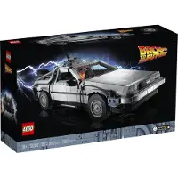 LEGO Icônes Retour Vers Le Futur Machine à Remonter Le Temps Delorean 10300 Jeu De Construction