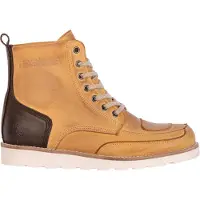 Helstons Waxed Aniline Leather Motorcycle Shoes Marron EU 37 Femme